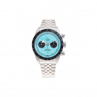 TUDOR BLACK BAY CHRONO FLAMINGO BLUE EXCELLENT CONDITIONS 79360N-0024